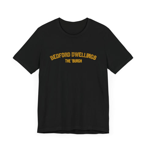 Bedford-Dwellings  - The Burgh Neighborhood Series - Unisex Jersey Short Sleeve Tee