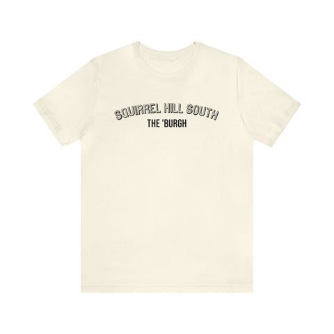 Squirrel Hill South - The Burgh Neighborhood Series - Unisex Jersey Short Sleeve Tee T-Shirt Printify Natural 2XL 