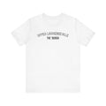 Upper Lawrenceville - The Burgh Neighborhood Series - Unisex Jersey Short Sleeve Tee T-Shirt Printify White S