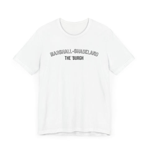 Marshall-Shadeland - The Burgh Neighborhood Series - Unisex Jersey Short Sleeve Tee T-Shirt Printify   