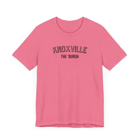 Knoxville - The Burgh Neighborhood Series - Unisex Jersey Short Sleeve Tee T-Shirt Printify Charity Pink S