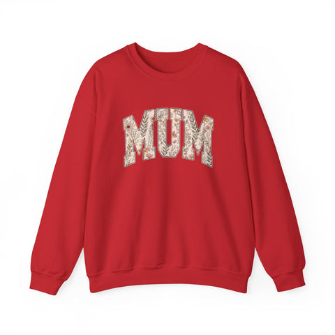 Pittsburgh “Mum” Sweatshirt – Yinzer Mother’s Day Crewneck Mom Floral Varsity