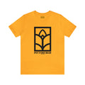 Pittsburgh Bridge Iron Motif  - Short Sleeve Shirt T-Shirt Printify Gold S 