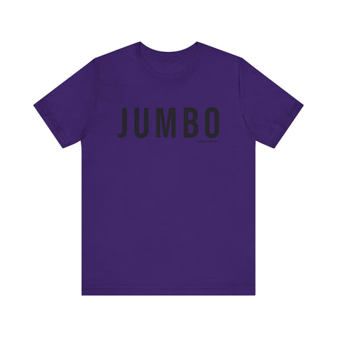 Pittsburgh JUMBO T-Shirt - SHORT SLEEVE TEE T-Shirt Printify Team Purple S 