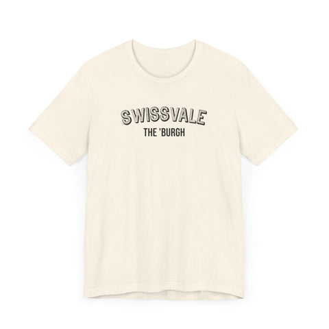 Swissvale - The Burgh Neighborhood Series - Unisex Jersey Short Sleeve Tee T-Shirt Printify   