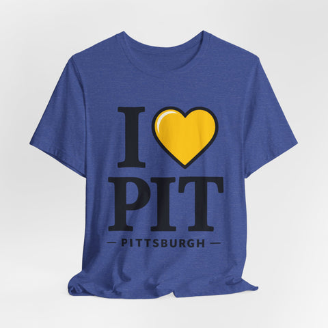 I Heart PIT - Unisex Jersey Short Sleeve Tee