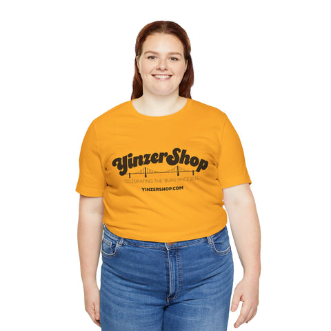 YinzerShop Retro Logo - Short Sleeve Tee T-Shirt Printify   
