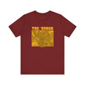 The 'Burgh Retro Map   - Short Sleeve Tee T-Shirt Printify Cardinal S 