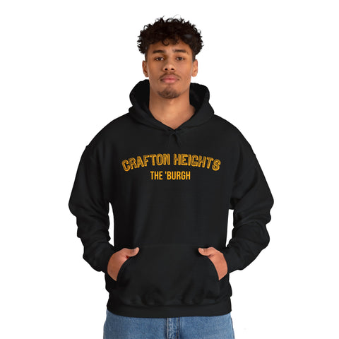 Crafton Heights - The 'Burgh Neighborhood Series - Unisex Heavy Blend™ Hooded Sweatshirt Hoodie Printify