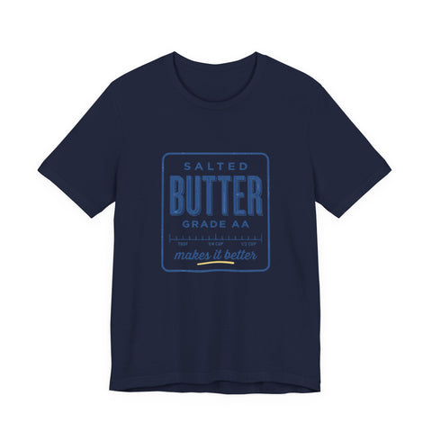 Salted Butter Label Tee | Vintage Food Graphics, Retro Diner Typography