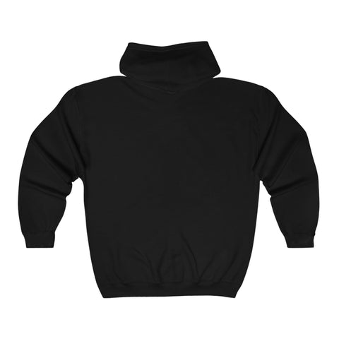 Certified Jagoff Hooded Full Zipper Sweatshirt Hoodie Printify   