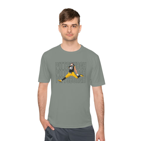 Pittsburgh Victory Jump - Sport-Tek Unisex Moisture Wicking Tee