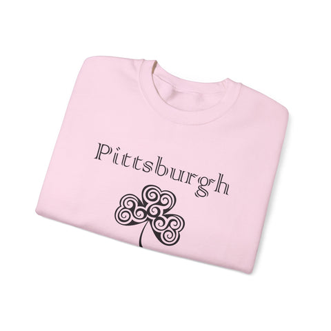 Pittsburgh Irish Clover - Heavy Blend™ Crewneck Sweatshirt