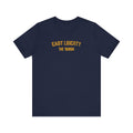 East Liberty  - The Burgh Neighborhood Series - Unisex Jersey Short Sleeve Tee T-Shirt Printify Navy XS 