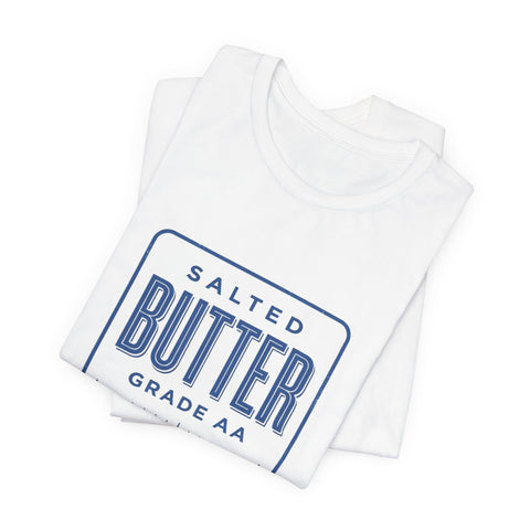 Salted Butter Label Tee | Vintage Food Graphics, Retro Diner Typography