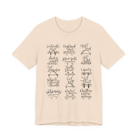 Pittsburgh Bridges Short Sleeve T-Shirt