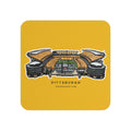 Pittsburgh Heinz Field Traditional Bar Pulp Hardboard Paper Coasters (50 or 100 pcs) Home Decor Printify 4" × 4" 100 piece