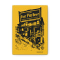 Fort Pitt Beer Building - Retro - Canvas Gallery Wrap Wall Art Canvas Printify 5″ x 7″ 1.25"