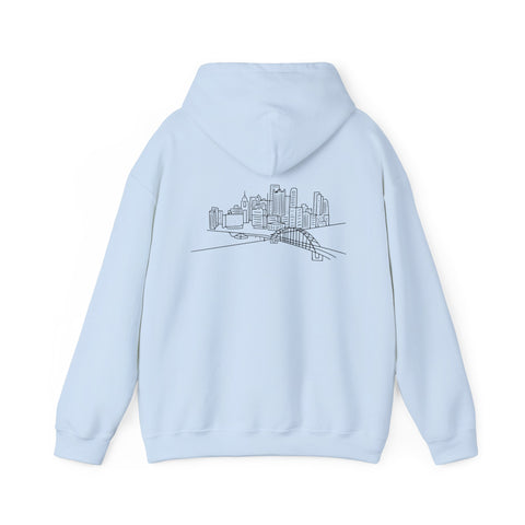 Pittsburgh Skyline Unisex Heavy Blend™ Hooded Sweatshirt