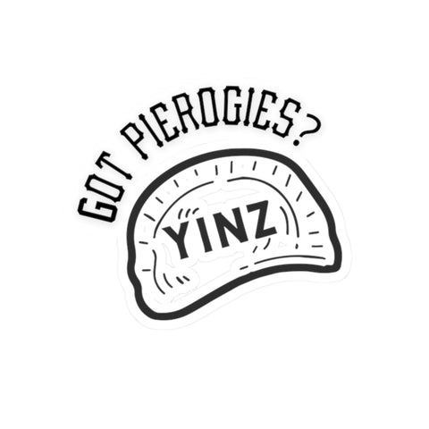 Yinz Got Pierogies? -  Kiss-Cut Stickers