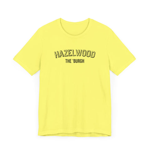 Hazelwood  - The Burgh Neighborhood Series - Unisex Jersey Short Sleeve Tee T-Shirt Printify   