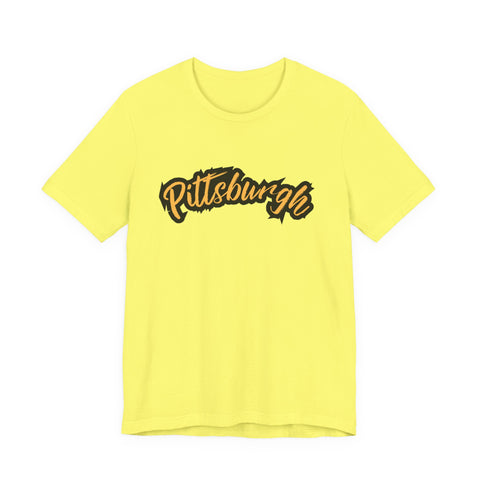 Jagged Pittsburgh Short Sleeve T-Shirt