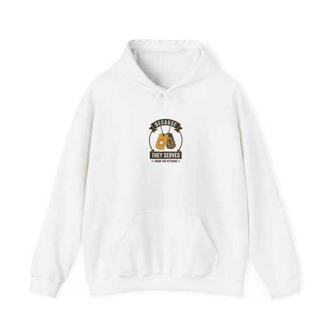 They Served Dog Tags Hoodie | Veterans Day, Military Tribute