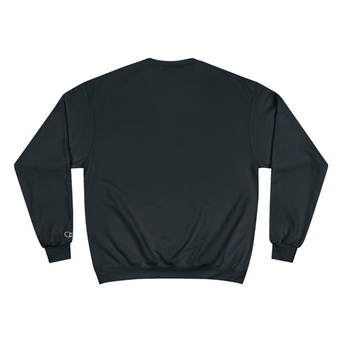The Four One Two - Area Code - Champion Crewneck Sweatshirt Sweatshirt Printify   