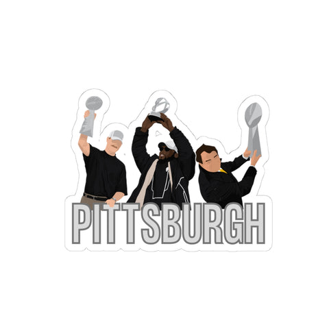 Pittsburgh Champion Coaches -  Kiss-Cut Stickers