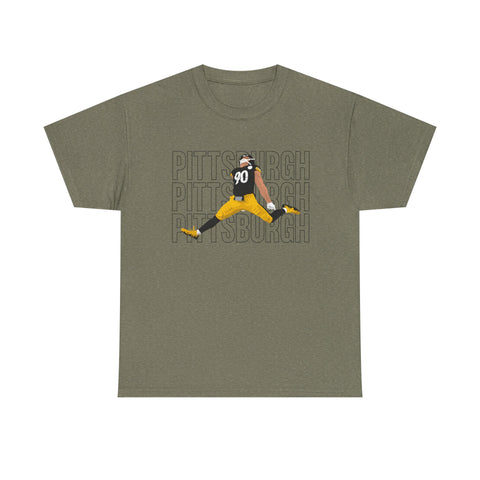 Pittsburgh Victory Jump - Unisex Heavy Cotton Tee