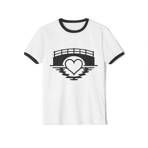 Love the 'Burgh - Unisex Cotton Ringer T-Shirt