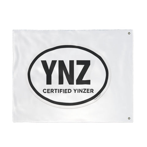 YNZ Certified Yinzer Double Sided Flag