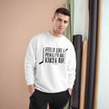 Feels Like a Penalty Box Kinda Day - Pittsburgh Hockey - Champion Crewneck Sweatshirt Sweatshirt Printify   