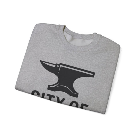 City of Steel - Heavy Blend™ Crewneck Sweatshirt