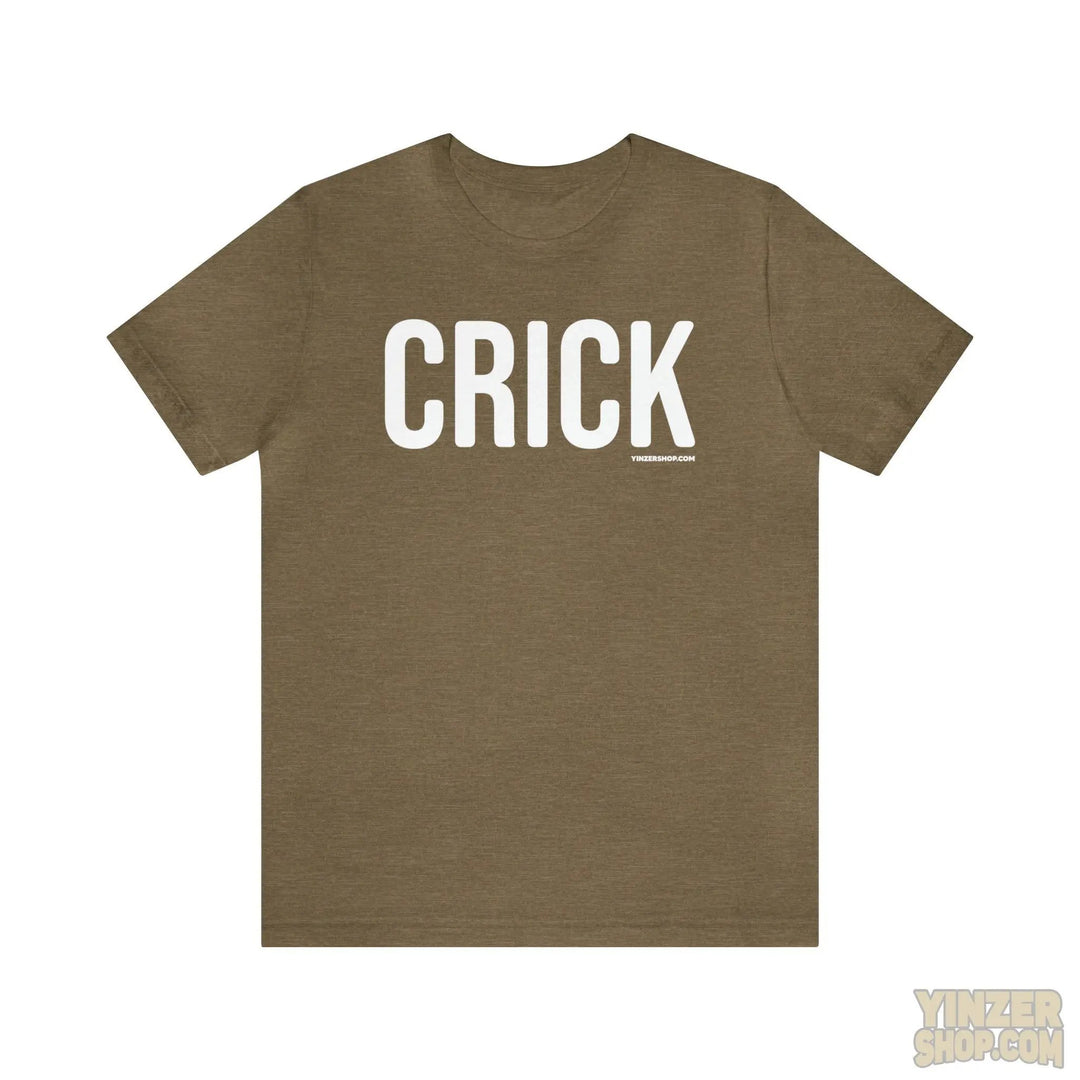 Pittsburgh Crick T-Shirt - Short Sleeve Tee T-Shirt Printify Heather Olive S 