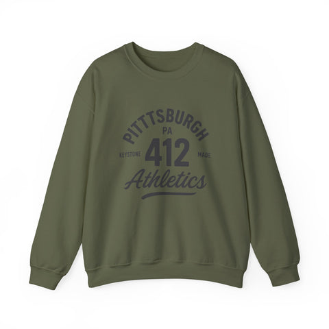 Heavy Blend Sweatshirt - 412 Keystone Made Classic Fit Crewneck Sweatshirt