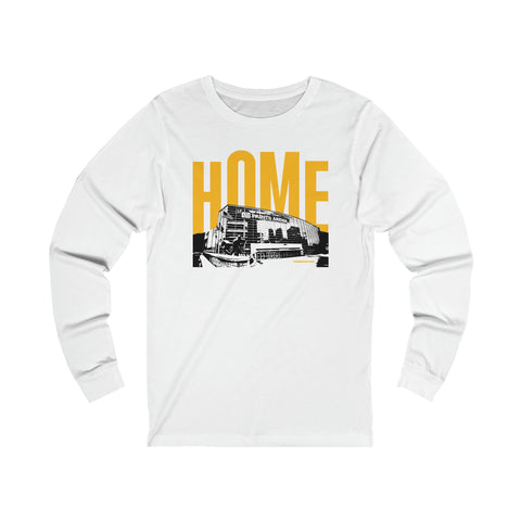 PPG Paints Arena - Home Series  Long Sleeve Tee Long-sleeve Printify XS White 