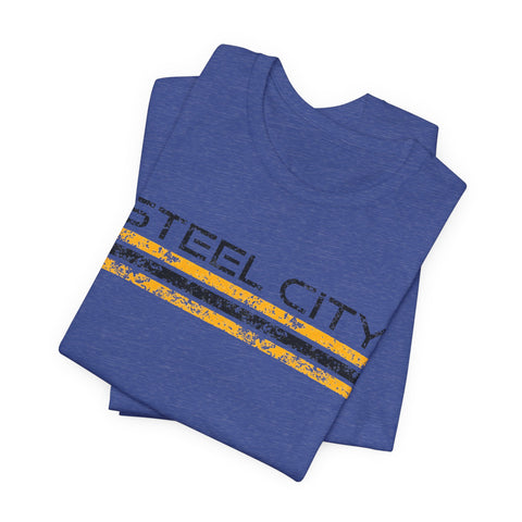 Vintage Steel City - Unisex Jersey Short Sleeve Tee