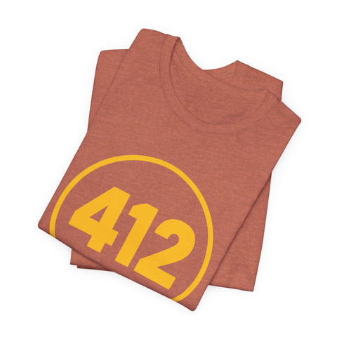 412 Stamp - Unisex Jersey Short Sleeve Tee