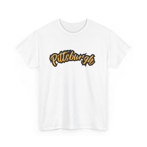 Pittsburgh Grunge - Unisex Heavy Cotton Tee