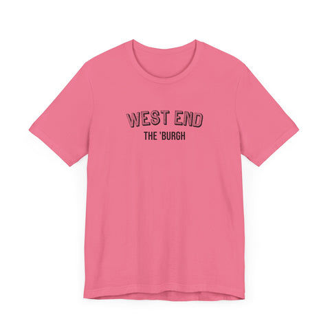 West End - The Burgh Neighborhood Series - Unisex Jersey Short Sleeve Tee