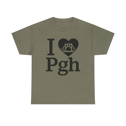 I Love PGH - Unisex Heavy Cotton Tee