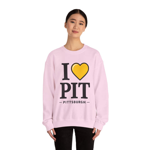 I Heart PIT - Gildan Heavy Blend™ Crewneck Sweatshirt