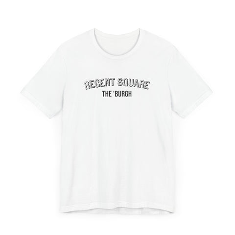 Regent Square - The Burgh Neighborhood Series - Unisex Jersey Short Sleeve Tee T-Shirt Printify   