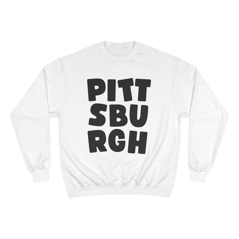 Vintage Pittsburgh Bold - Champion Sweatshirt