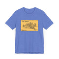 The 'Burgh Cartoon Pittsburgh Skyline - Short Sleeve Shirt T-Shirt Printify Heather Columbia Blue S