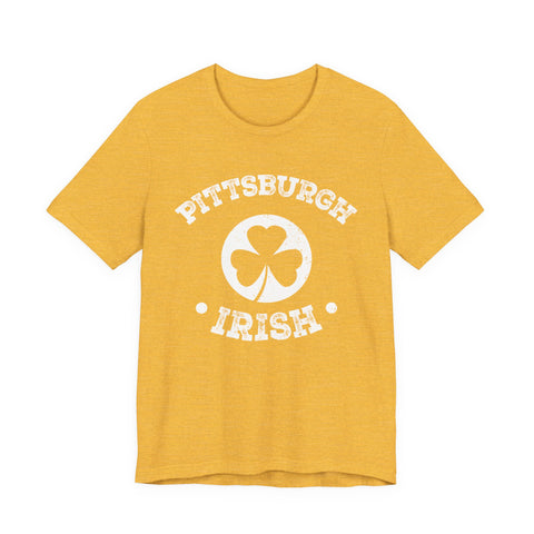Pittsburgh St. Patrick's Day - Unisex Jersey Short Sleeve Tee