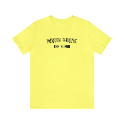 North Shore - The Burgh Neighborhood Series - Unisex Jersey Short Sleeve Tee T-Shirt Printify Yellow S 