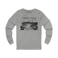 Forbes Field - 1909 - Retro Schematic - Long Sleeve Tee Long-sleeve Printify S Athletic Heather 