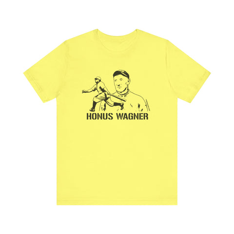 Honus Wagner Legend T-Shirt  - Unisex bella+canvas 3001 Short Sleeve Tee